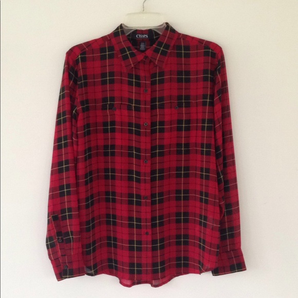 Chaps Tops - Women's Chaps Long Sleeve Shirt